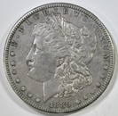 1889-CC MORGAN DOLLAR XF/AU