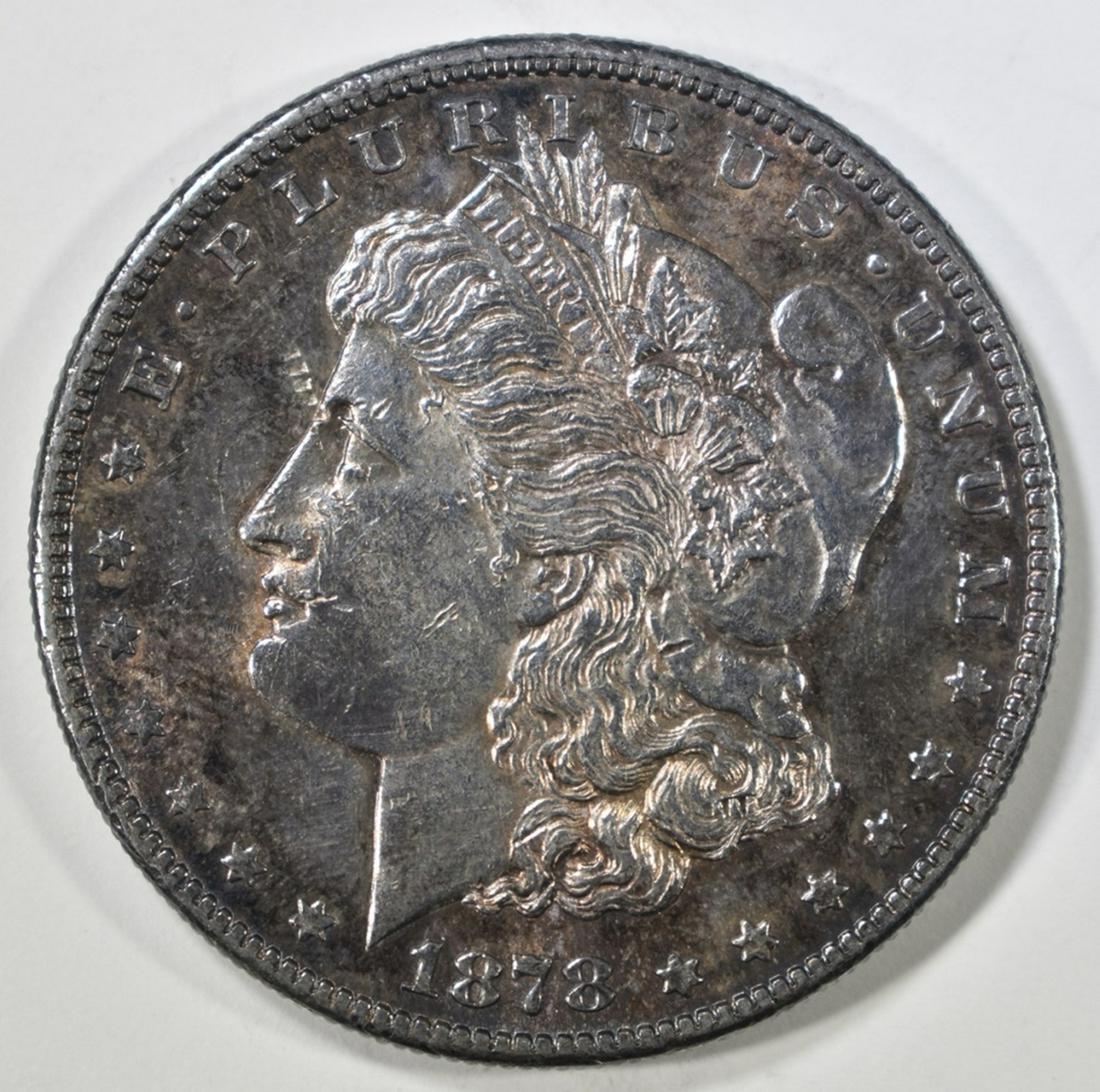 1878-S MORGAN DOLLAR  BU (1 of 2)