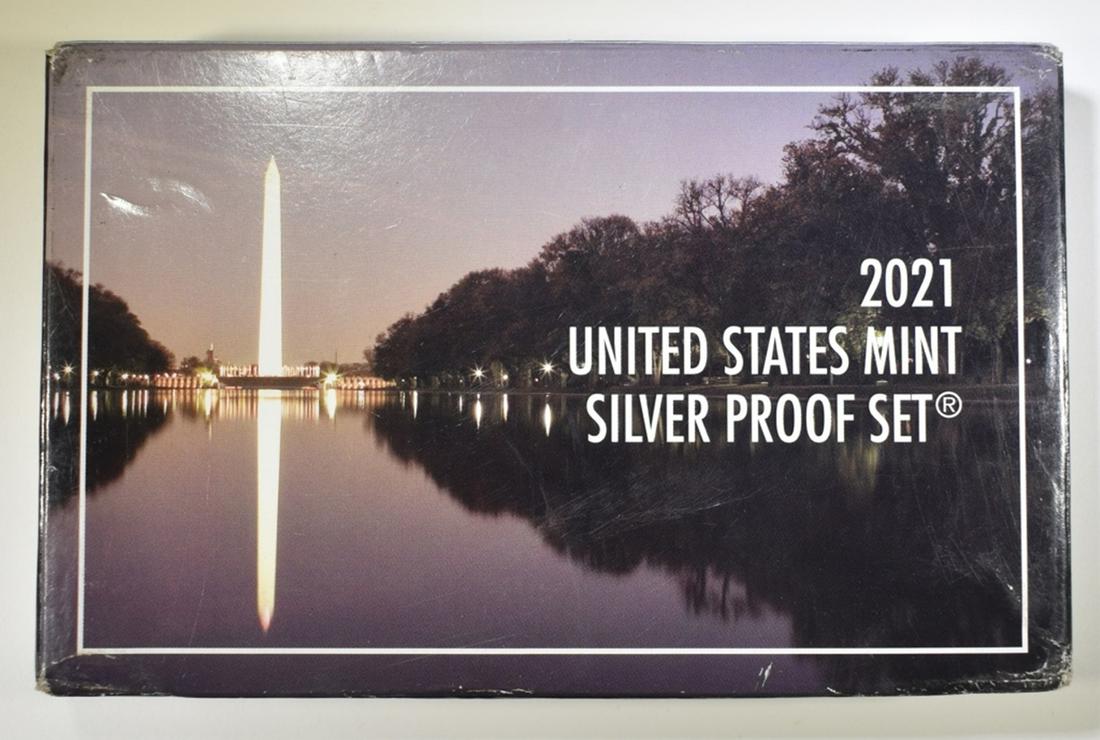2021 U.S. MINT SILVER PROOF SET (1 of 2)