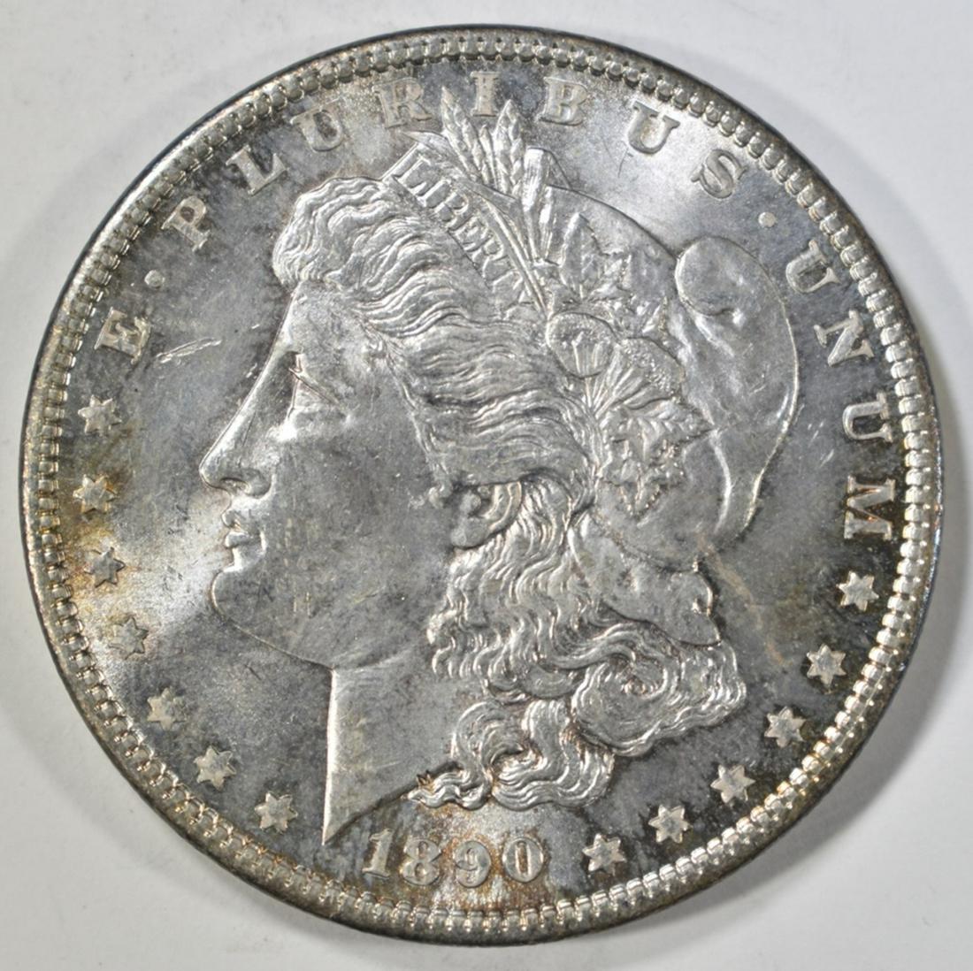 1890 MORGAN DOLLAR CH BU (1 of 2)