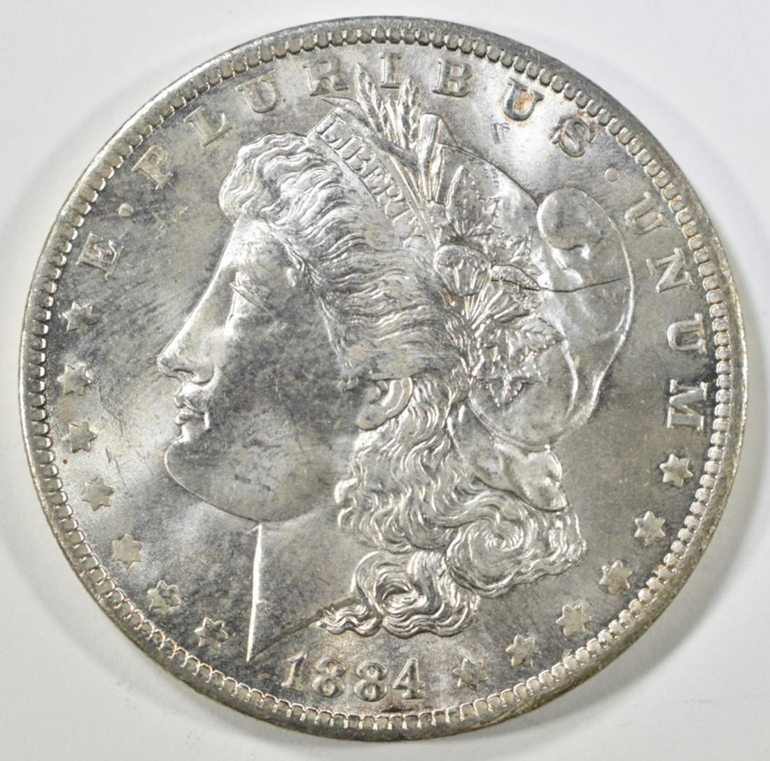 1884-O MORGAN DOLLAR CH BU (1 of 2)