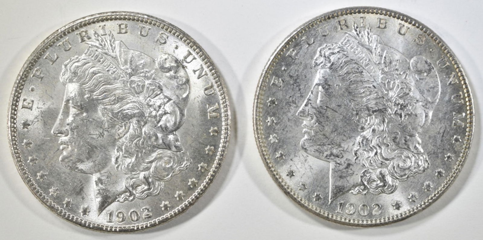 (2) 1902-O MORGAN DOLLARS  BU (1 of 2)