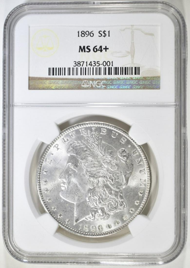 1896 MORGAN DOLLAR  NGC MS-64+ (1 of 4)