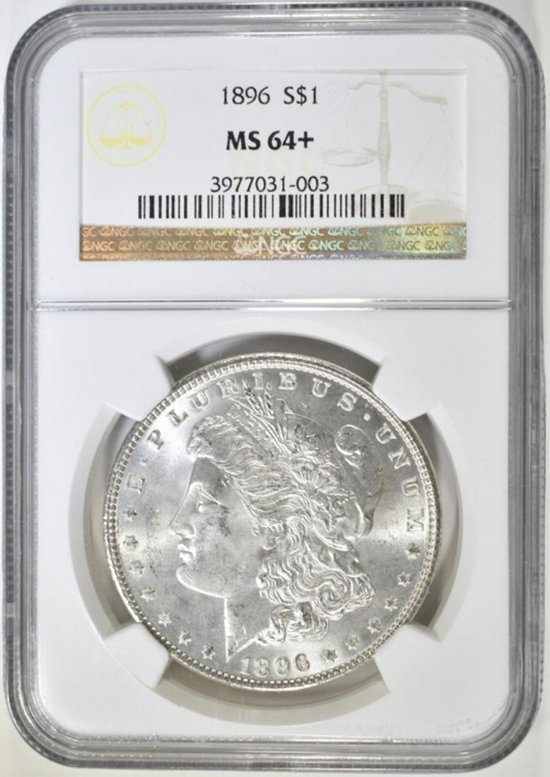 1896 MORGAN DOLLAR  NGC MS-64+ (1 of 4)