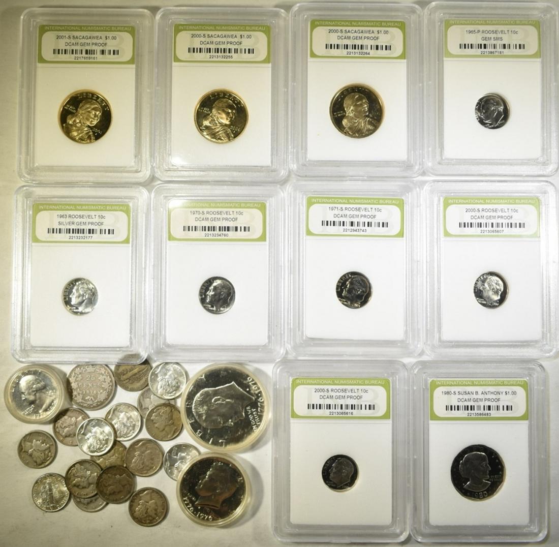 MIXED TYPE COIN LOT: (1 of 1)