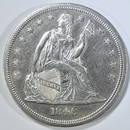 1846-O SEATED LIBERTY DOLLAR  BU PROOF LIKE