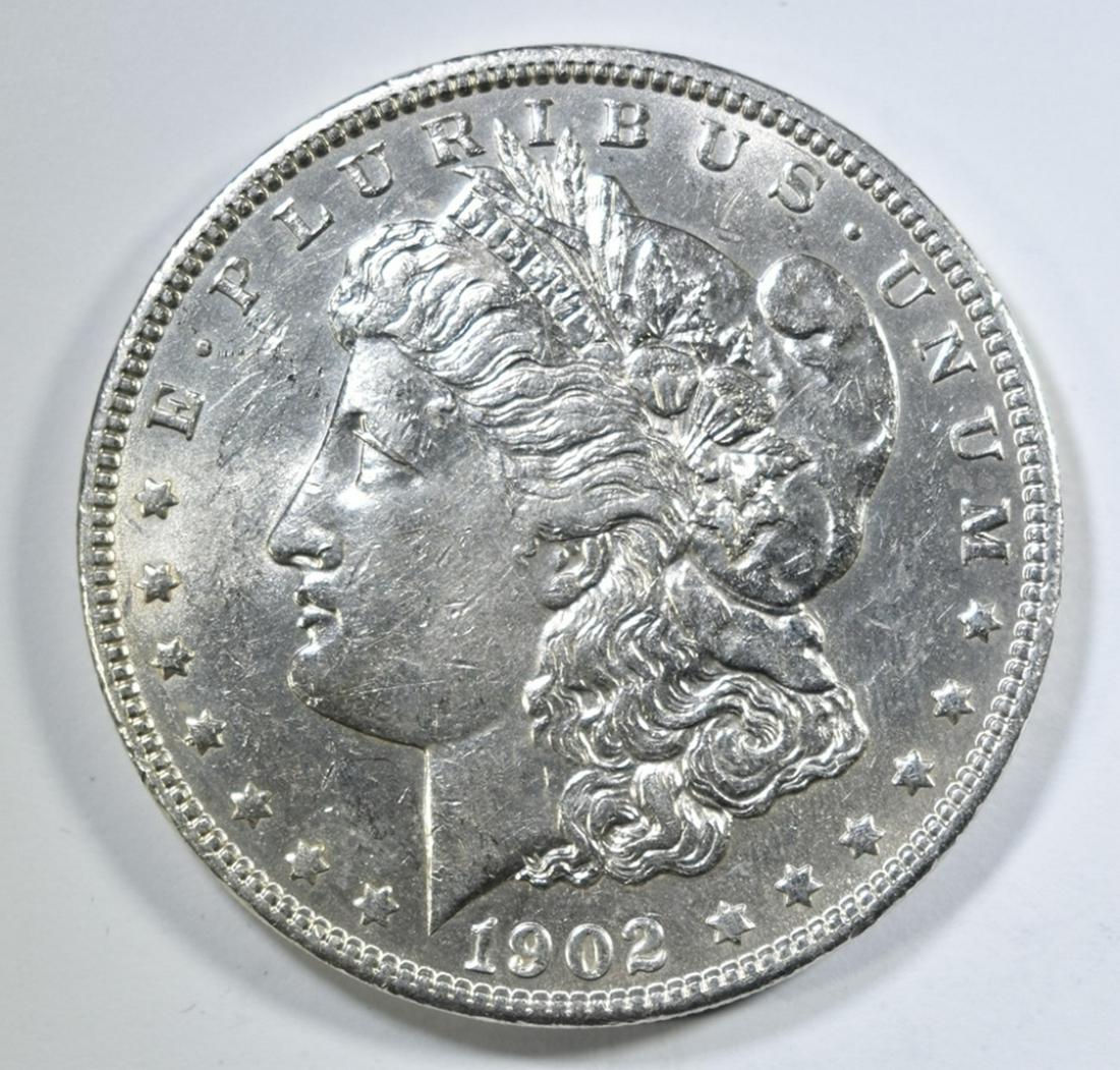 1902 MORGAN DOLLAR AU BU (1 of 2)