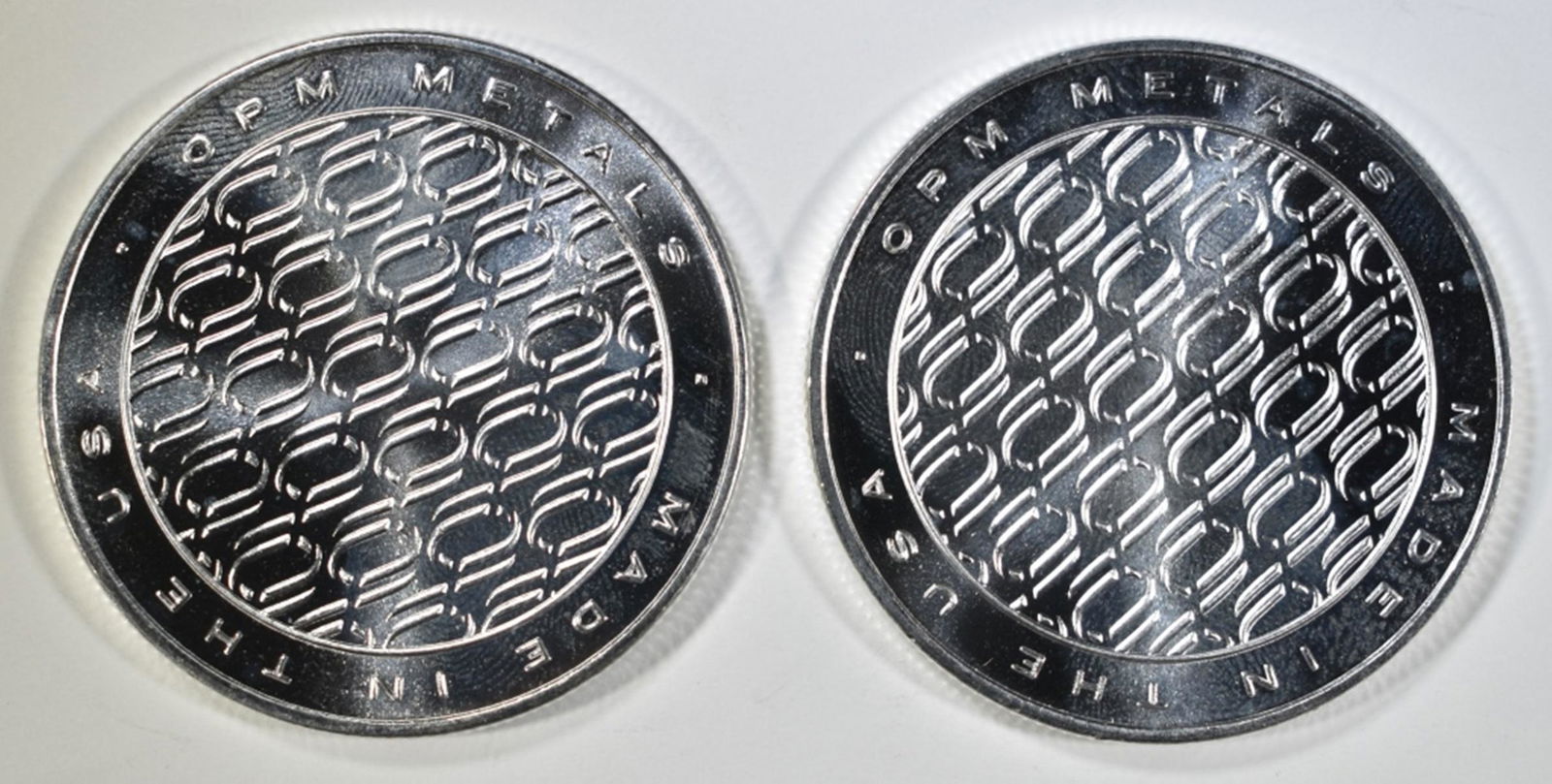 2-ONE OUNCE .999 SILVER ROUNDS (1 of 2)