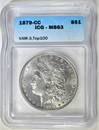 1879-CC MORGAN DOLLAR  ICG MS-63