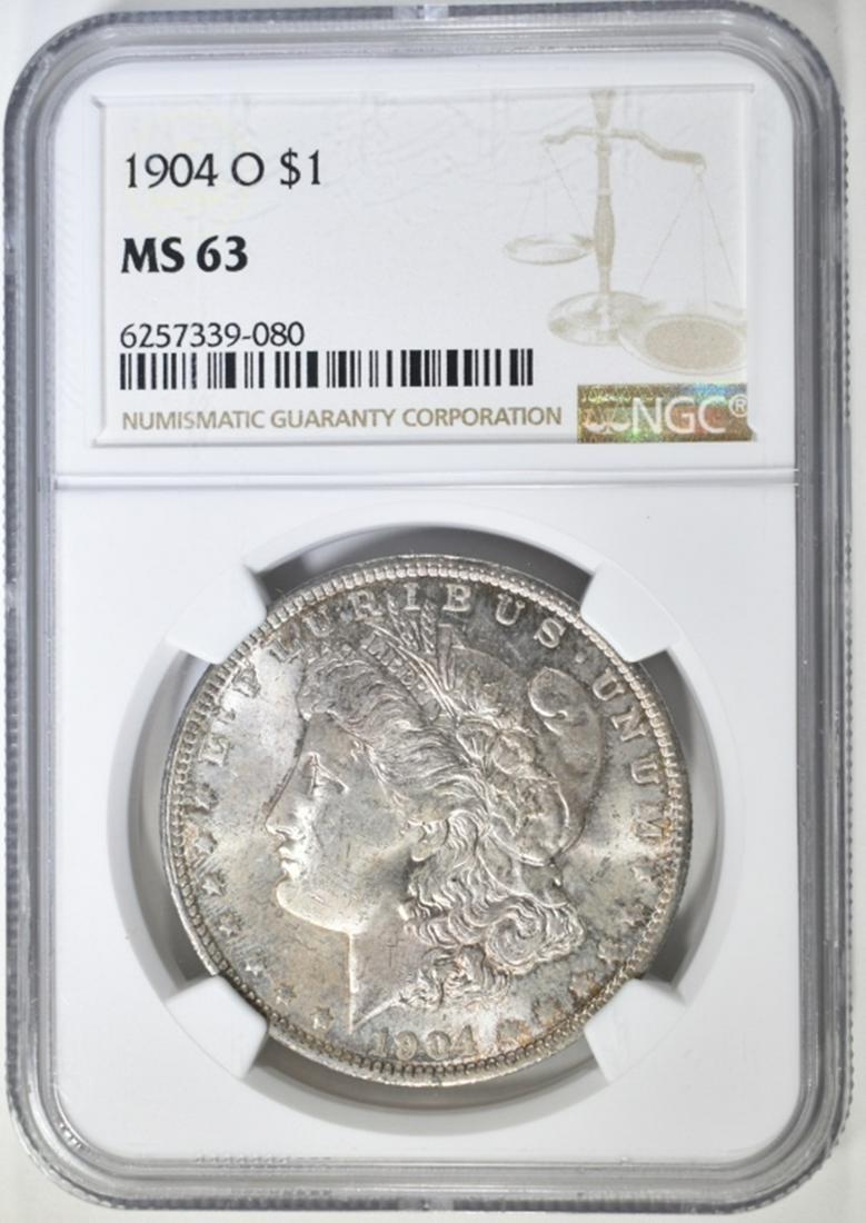 1904-O MORGAN DOLLAR NGC MS-63 (1 of 4)