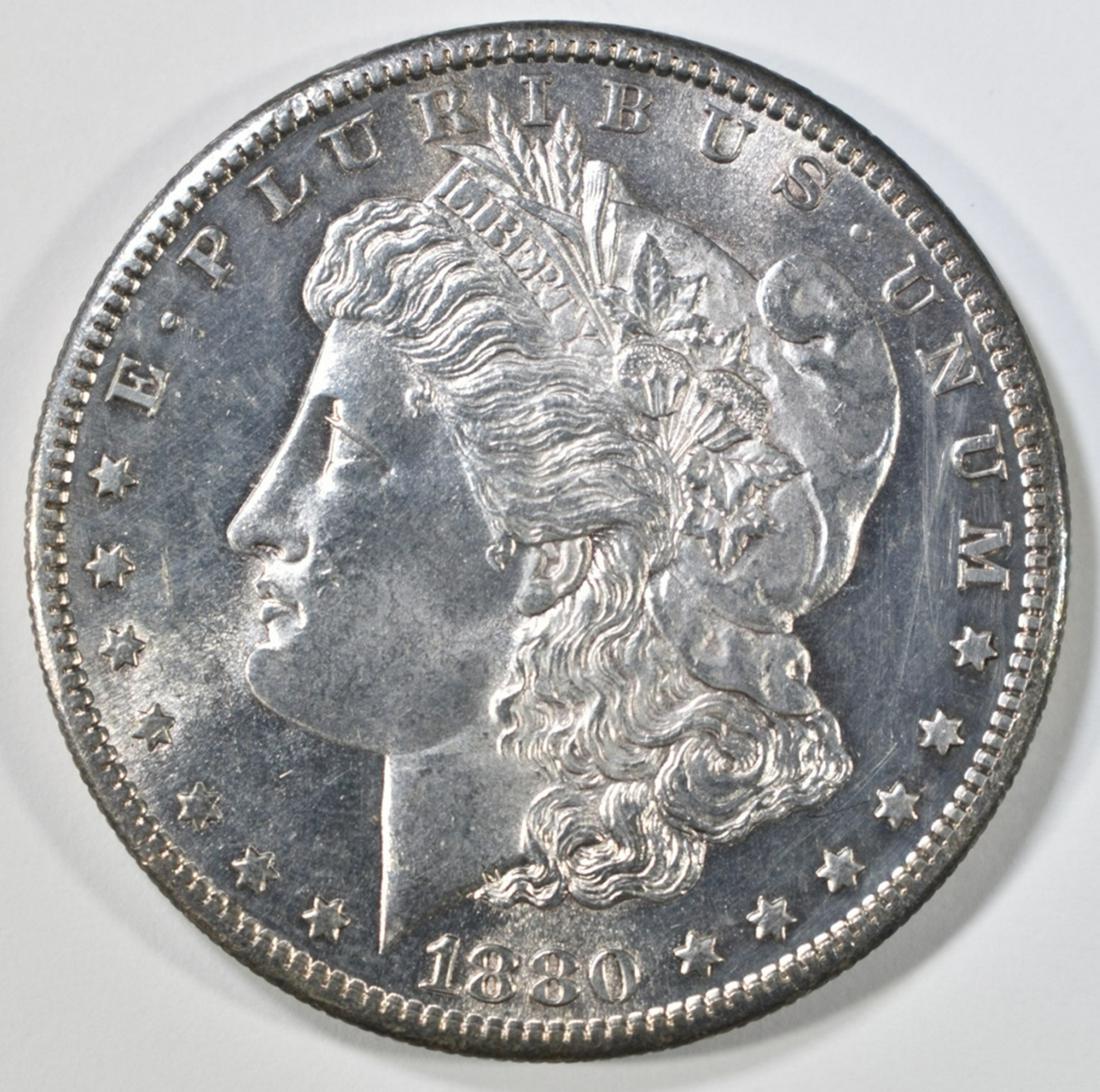 1880-S MORGAN DOLLAR GEM BU PROOF LIKE (1 of 2)