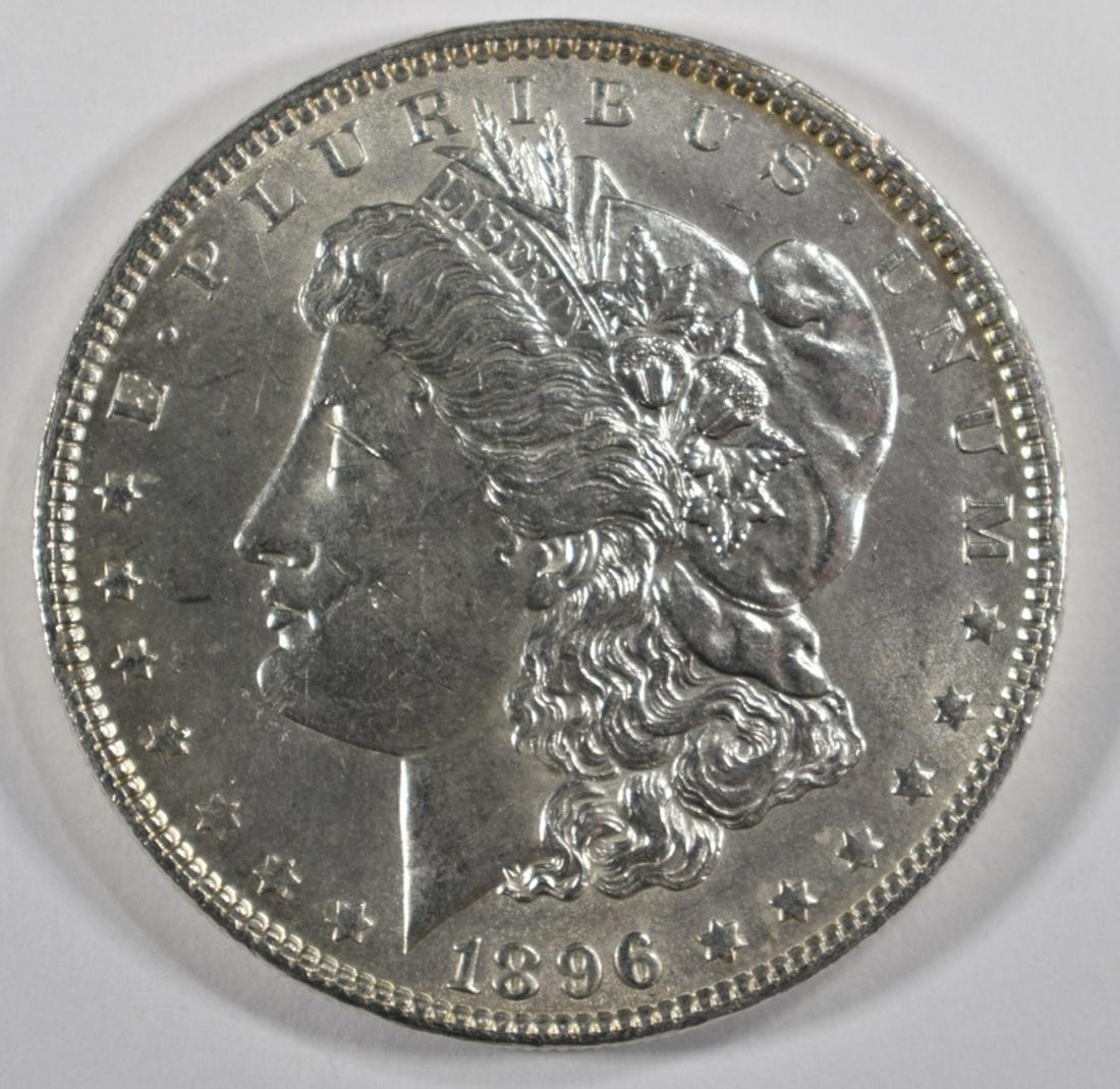 1896 MORGAN DOLLAR  CH BU (1 of 2)