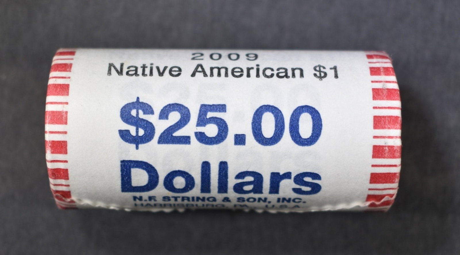 ROLL OF 2009 NATIVE AMERICAN $1 COINS (1 of 3)