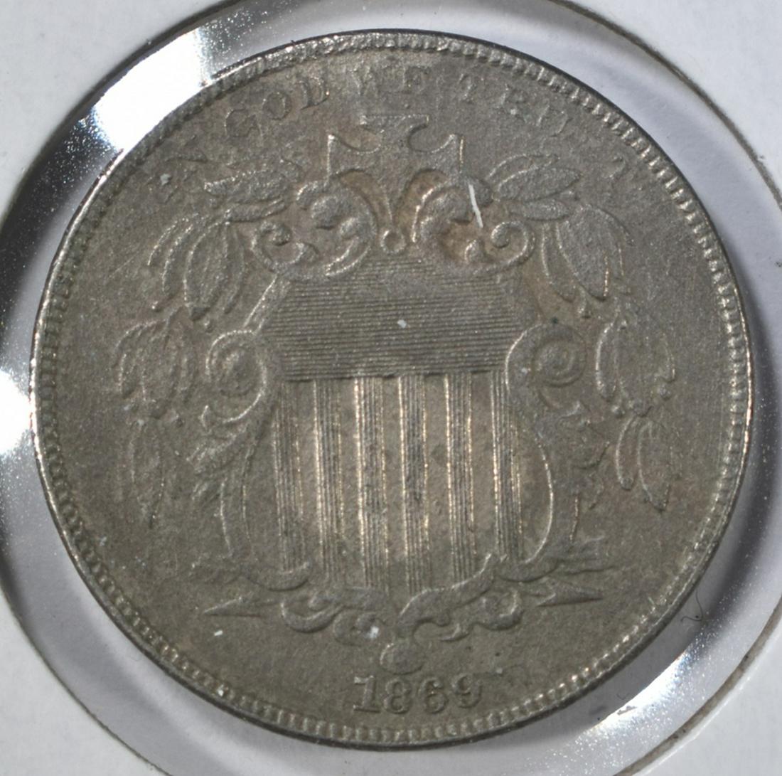 1869 SHIELD NICKEL XF (1 of 2)