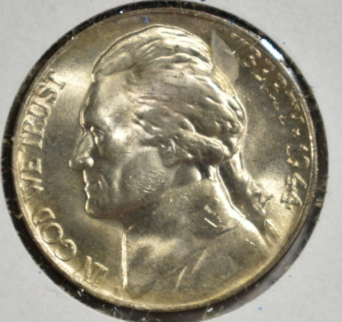 1944 JEFFERSON NICKEL FULL STEPS GEM BU (1 of 2)