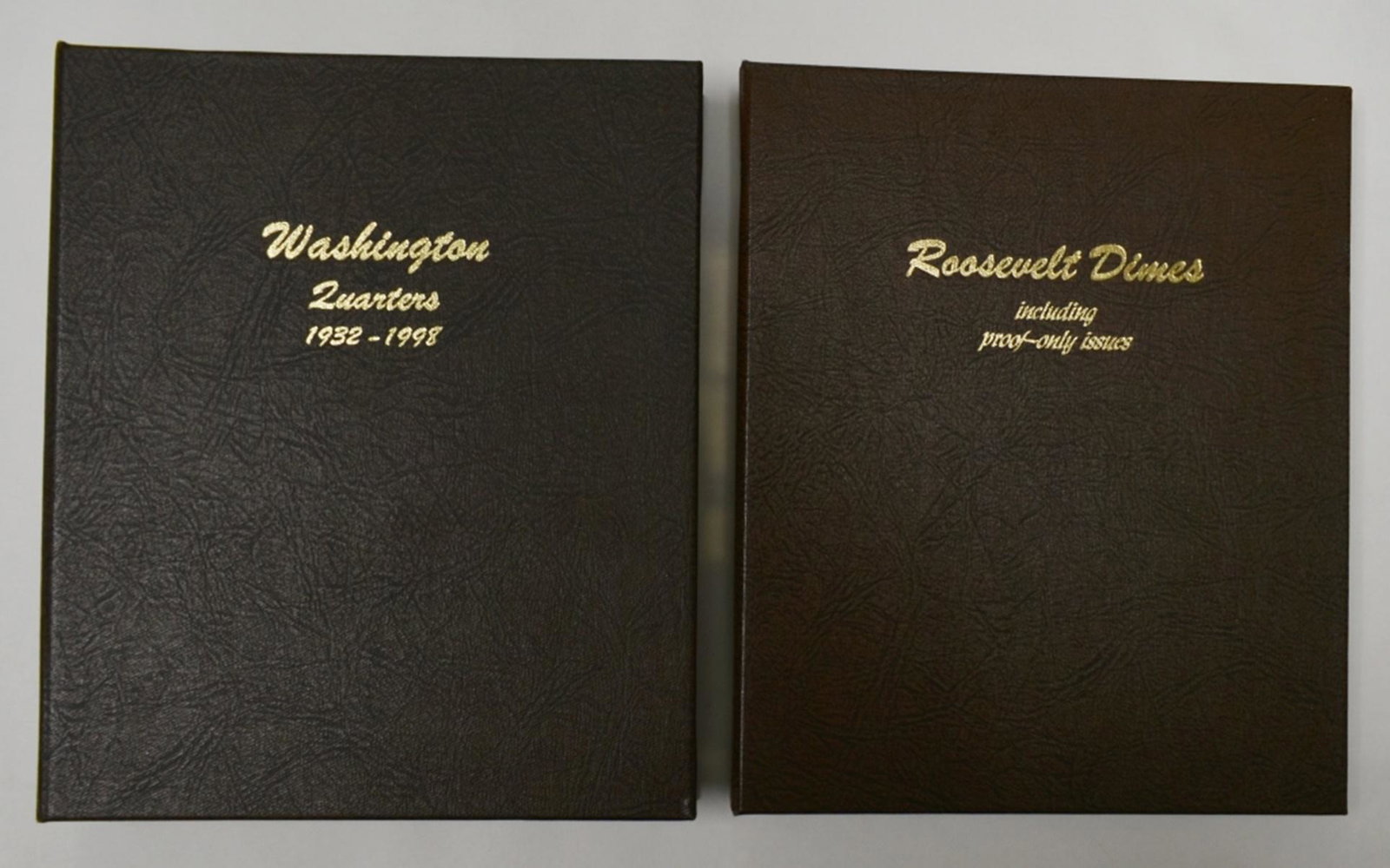 LOT OF 2 LIKE NEW DANSCO COIN ALBUMS: (1 of 2)