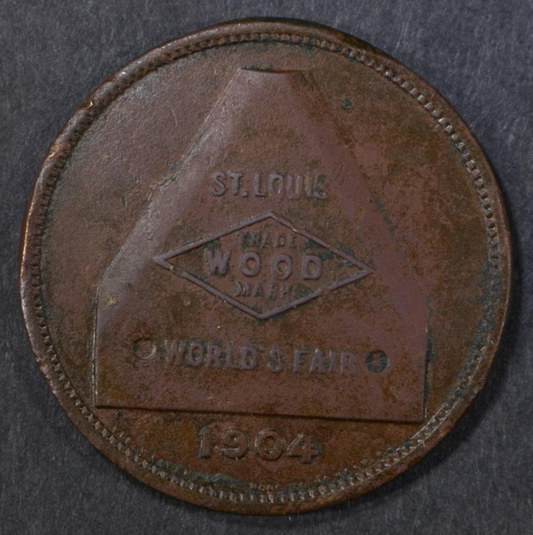 1904 WORLD'S FAIR WALTER WOOD: CHECK OUT OUR UPCOMING AUCTION ESTIMATE $75 - $100.