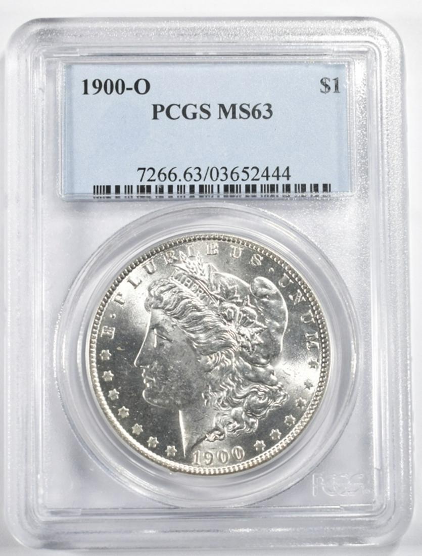 1900-O MORGAN DOLLAR  PCGS MS-63 (1 of 4)