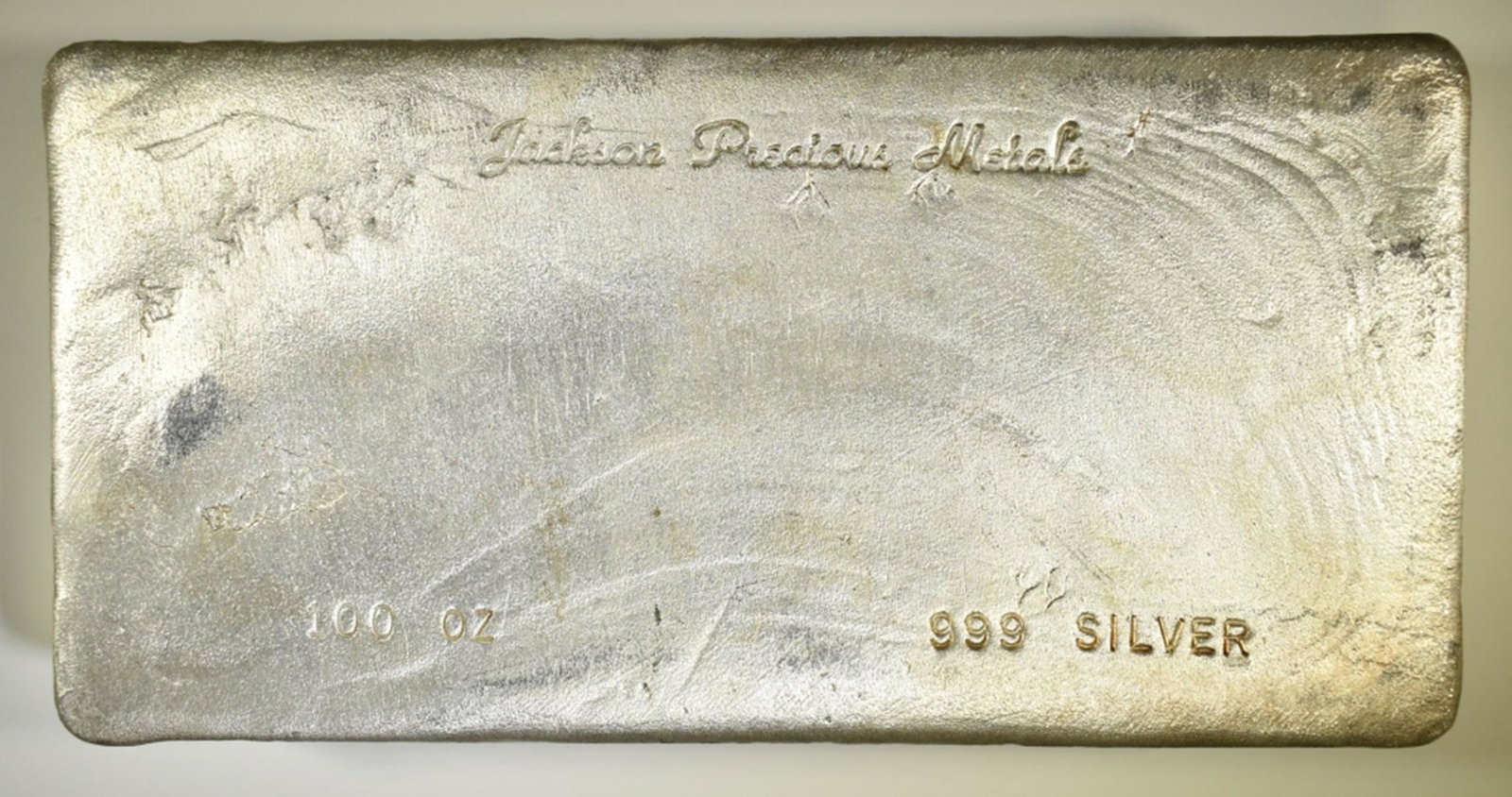 ONE HUNDRED OUNCE .999 SILVER BAR (1 of 2)