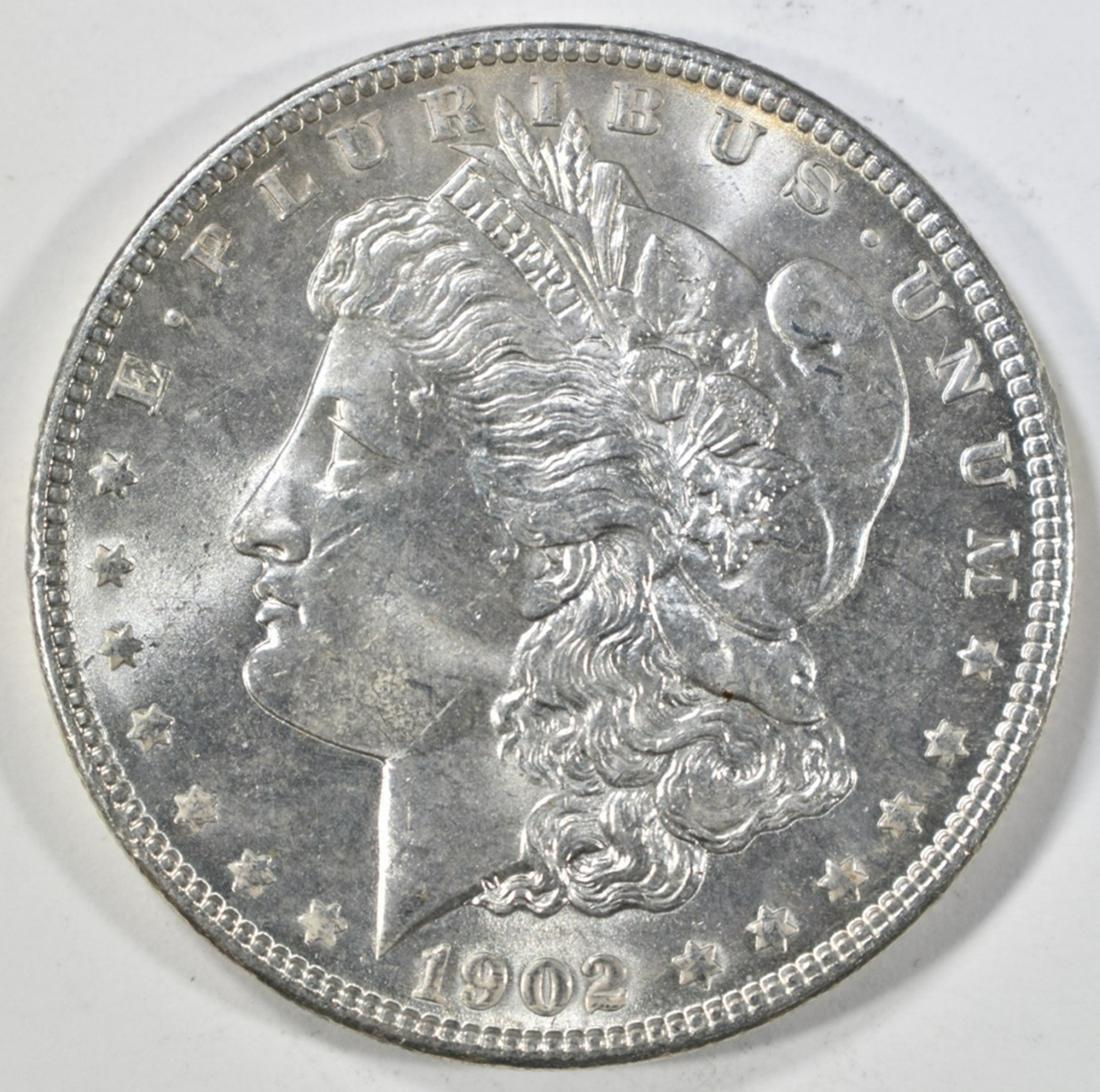 1902 MORGAN DOLLAR CH BU (1 of 2)