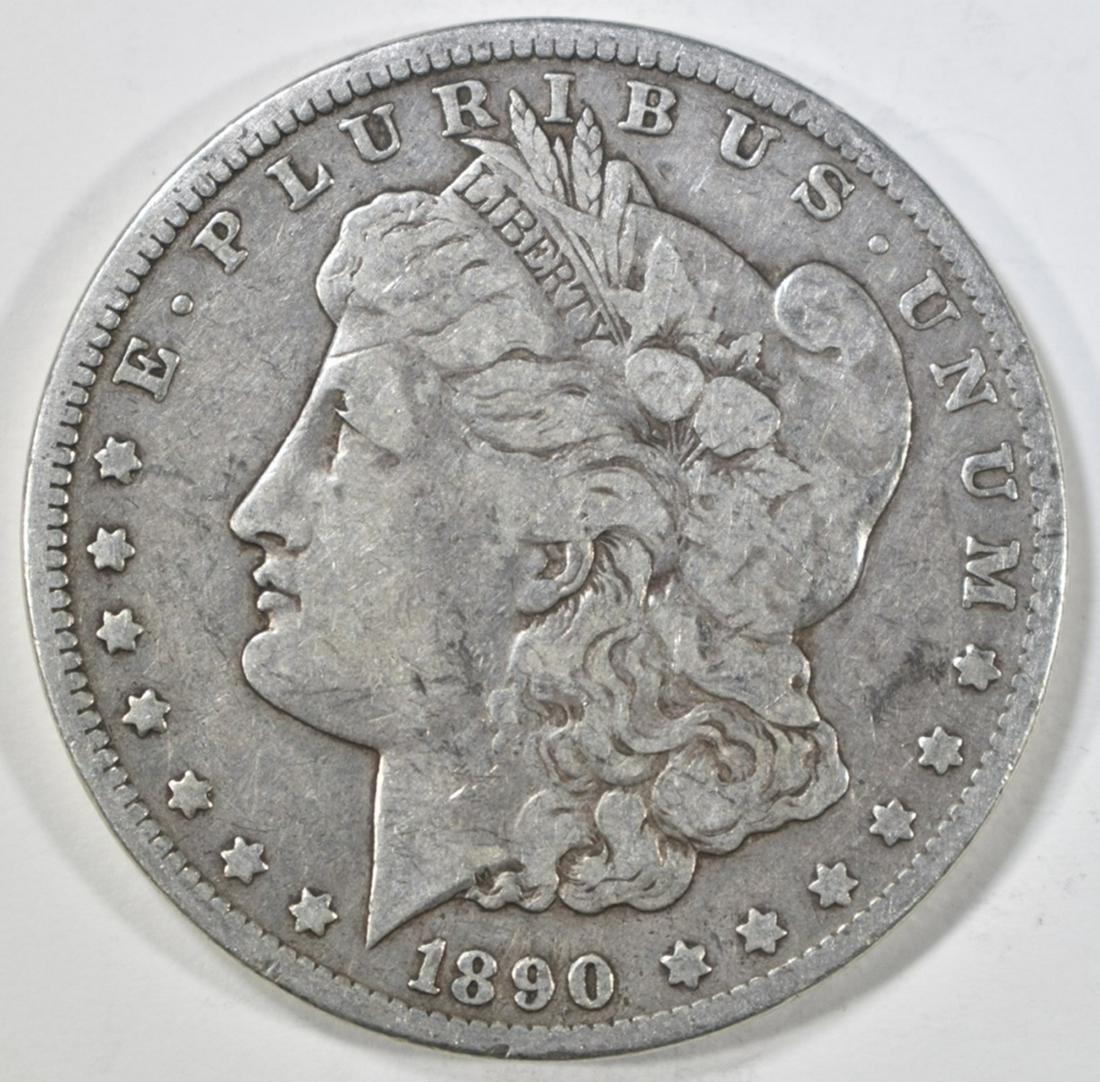 1890-CC MORGAN DOLLAR FINE (1 of 2)