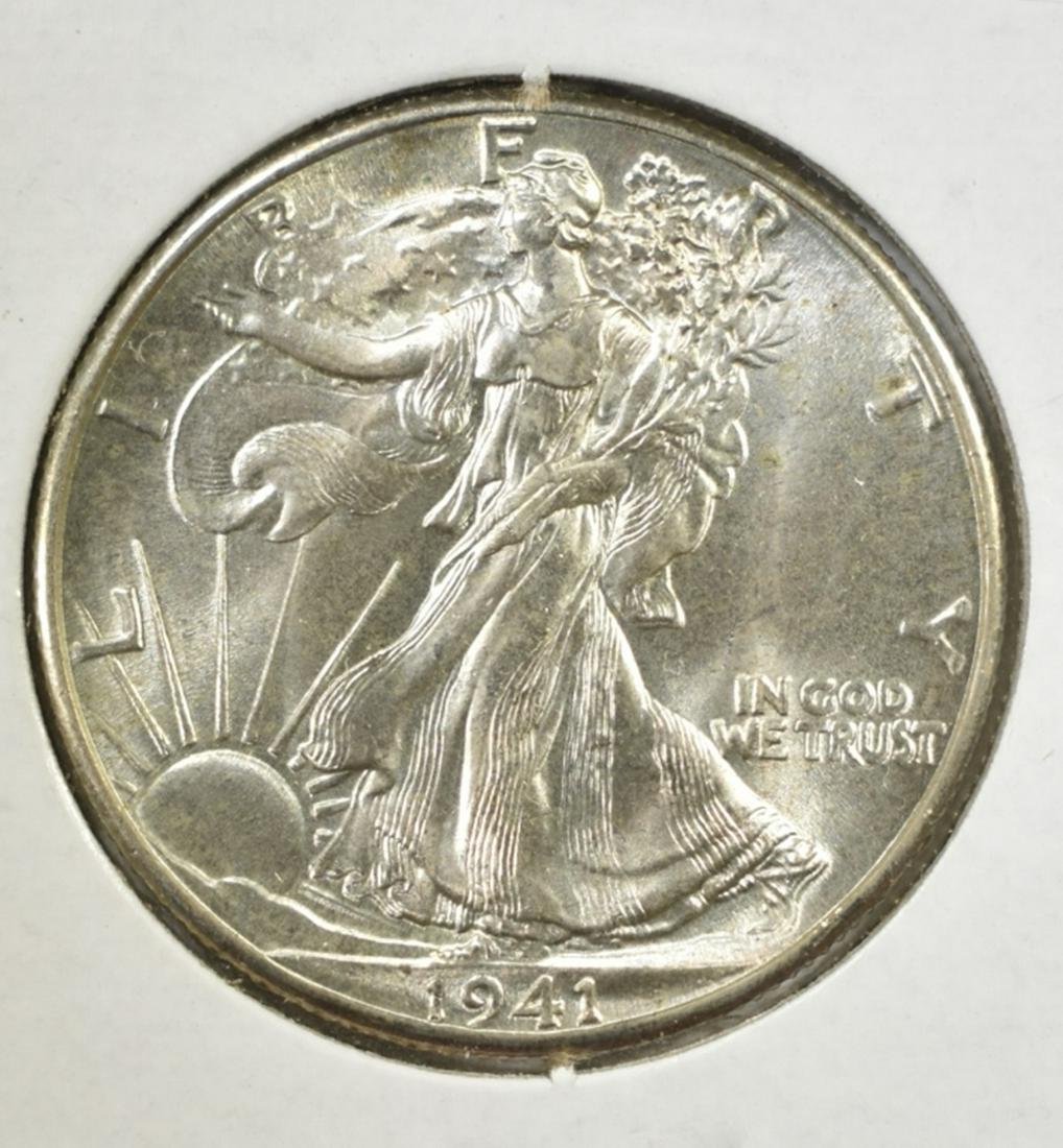 1941 WALKING LIBERTY HALF DOLLAR CH BU (1 of 2)