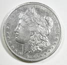 1893-CC MORGAN DOLLAR XF