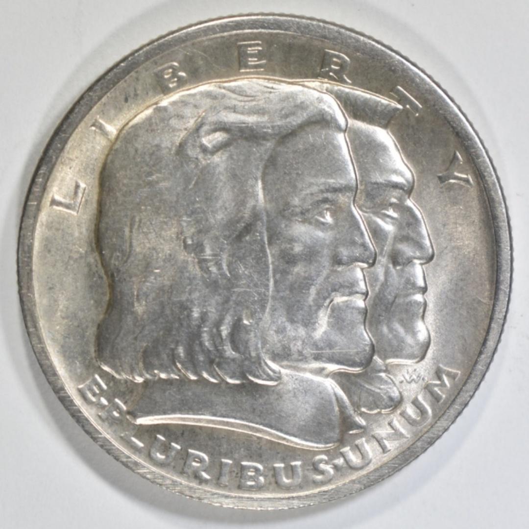 1936 LONG ISLAND COMMEM HALF DOLLAR  CH BU (1 of 2)