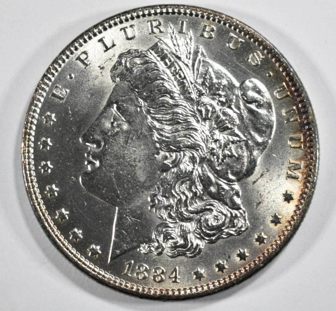 1884 MORGAN DOLLAR  CH BU (1 of 2)
