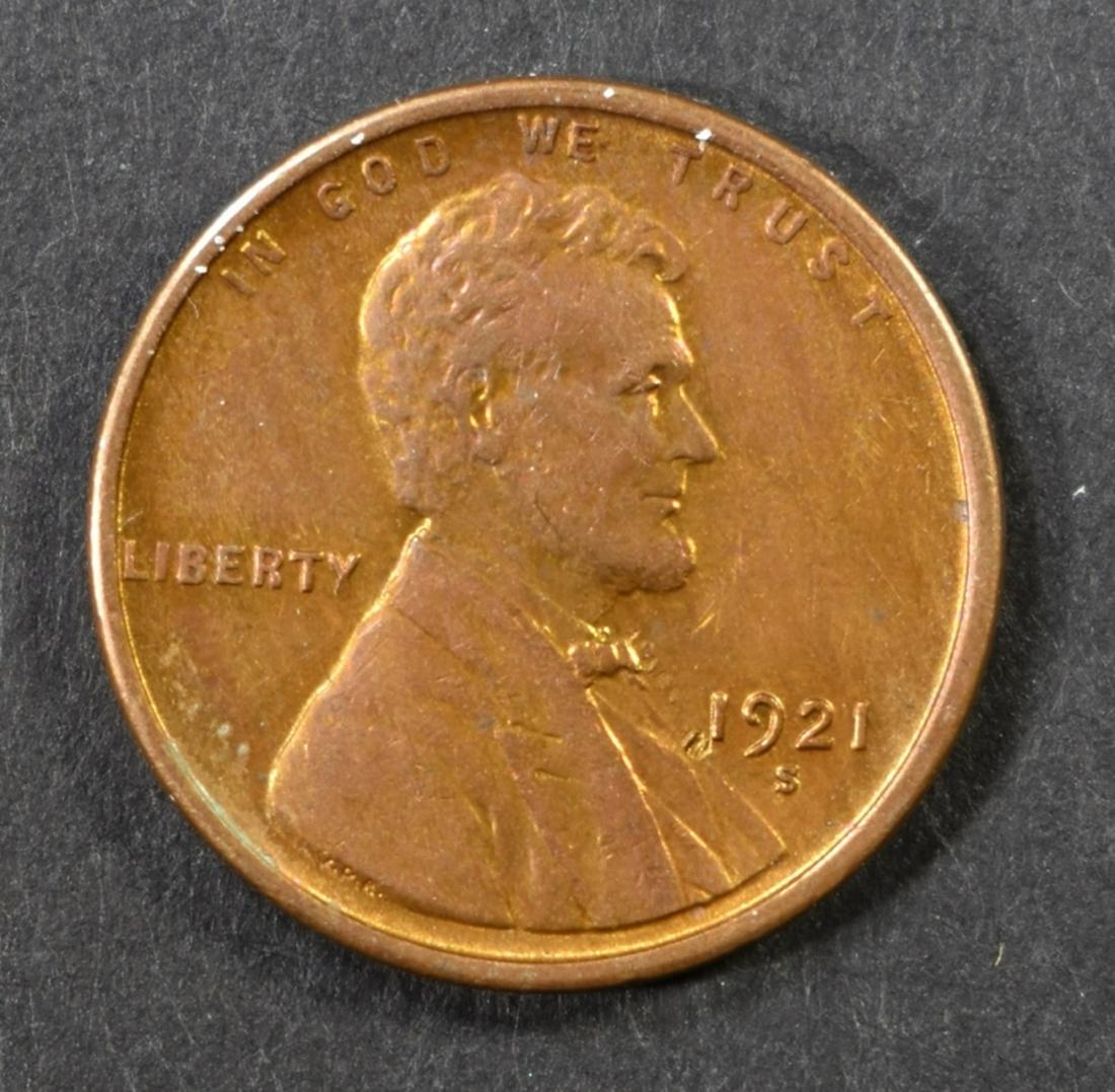 1921-S LINCOLN CENT  NICE BU (1 of 2)