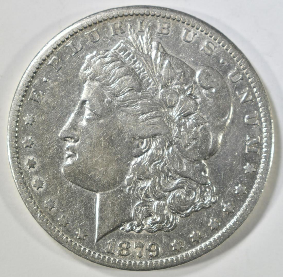 1879 CC MORGAN DOLLAR XF/AU (1 of 2)