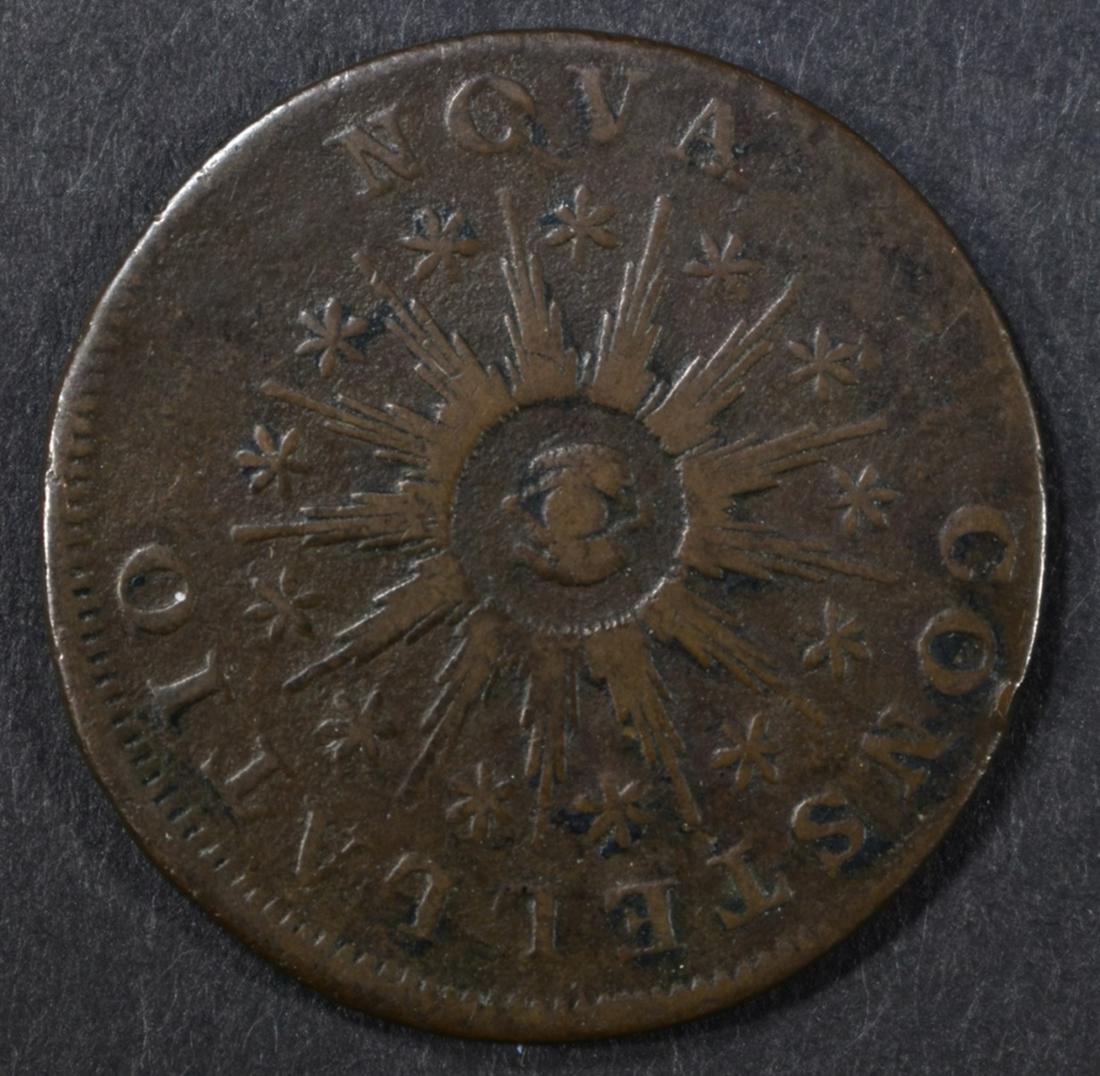 1785 NOVA CONSTELLATIO POINTED RAYS  XF (1 of 2)