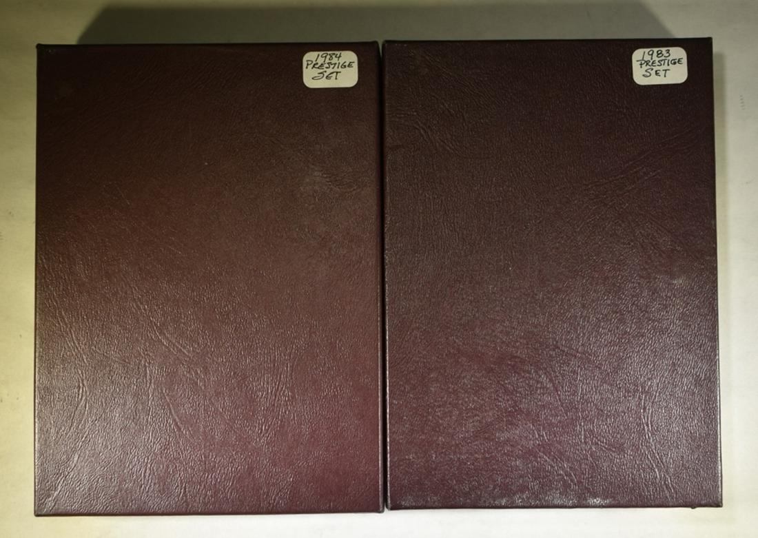 1983 & 1984 PRESTIGE PROOF SETS IN BOX W/ COA (1 of 3)