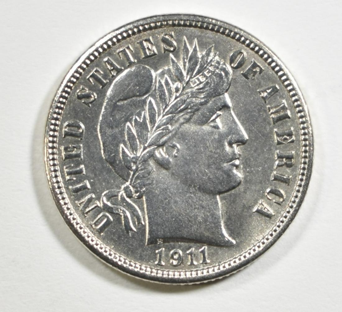1911-D BARBER DIME CH BU (1 of 2)