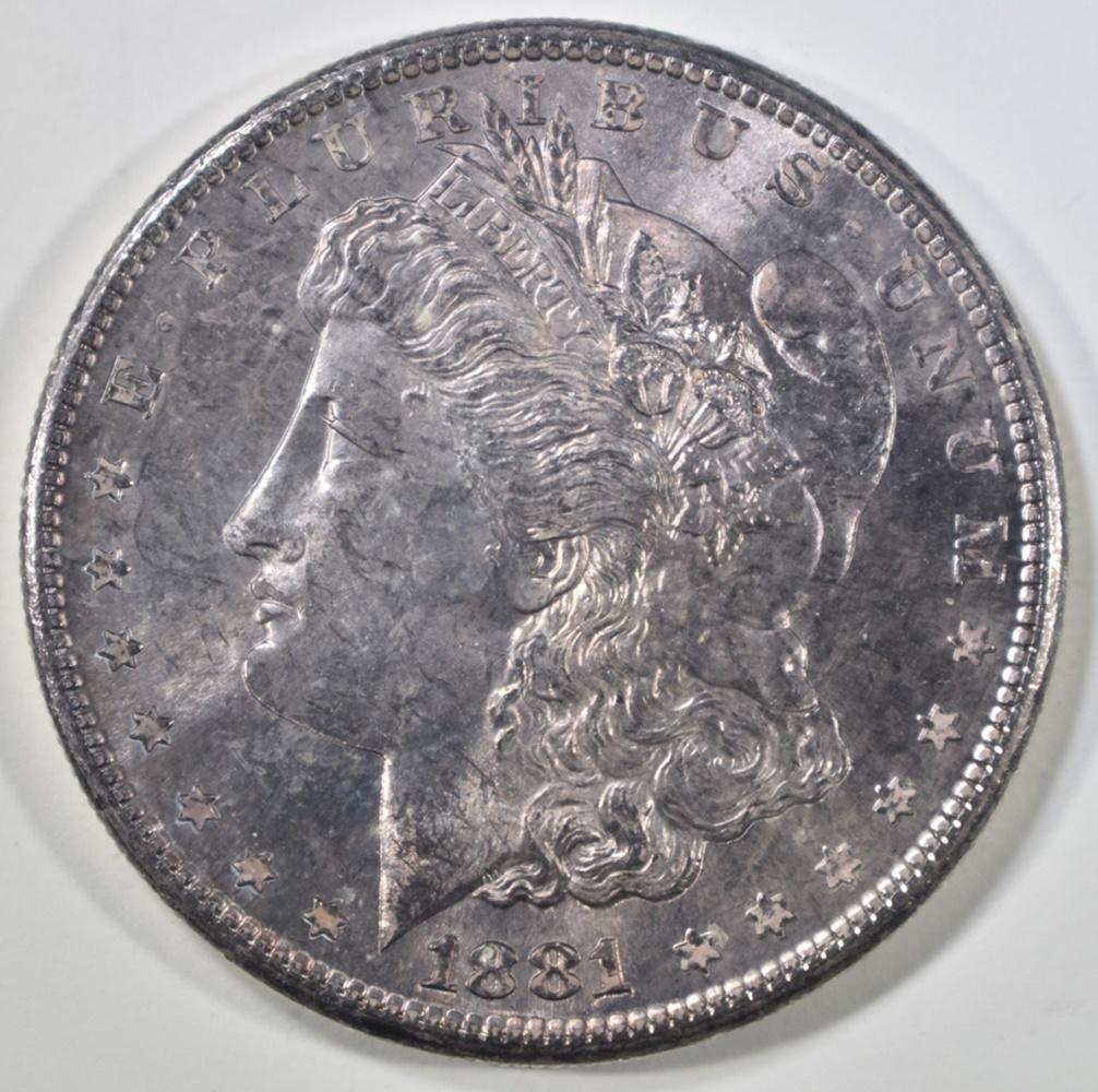 1881-S MORGAN DOLLAR  CH BU (1 of 2)