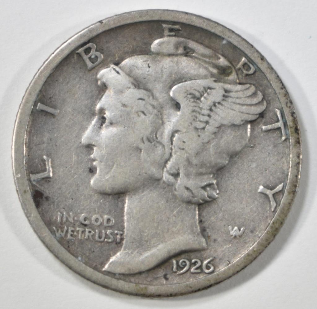 1926-S MERCURY DIME  VF (1 of 2)