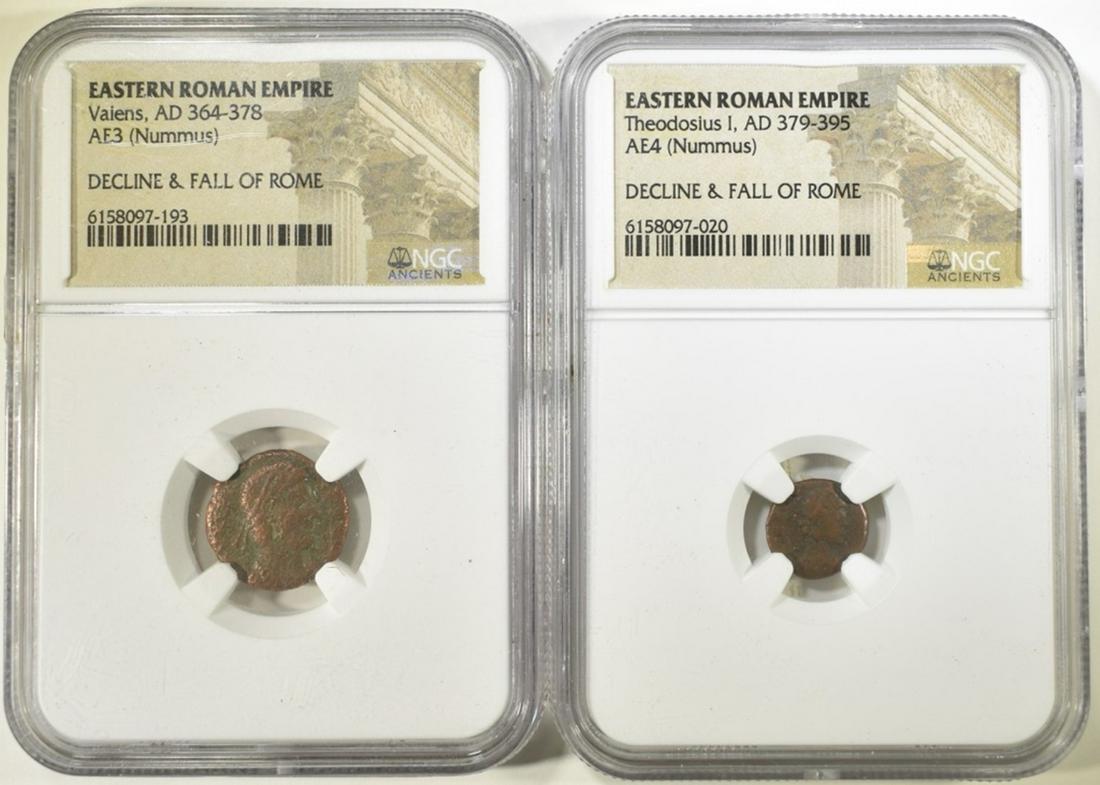 2 NGC EASTERN ROMAN EMPIRE COINS: (1 of 2)