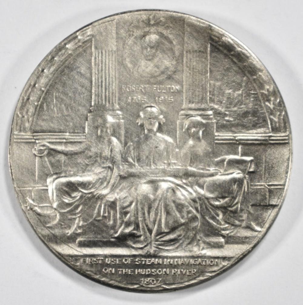 1909 HUDSON FULTON CELEBRATION MEDAL (1 of 2)
