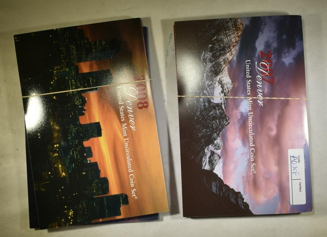 2007 & 2008 MINT SETS IN ORIG PACKAGING (1 of 1)
