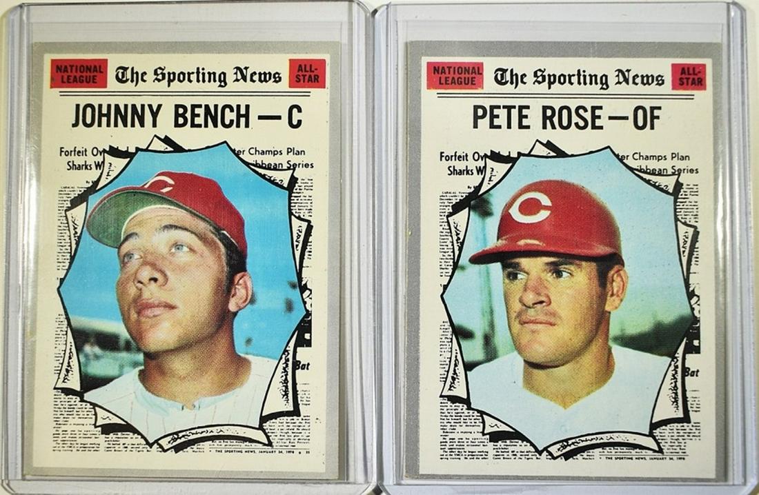 1970 TOPPS #458, #464  BASEBALL CARDS NM/MT (1 of 2)