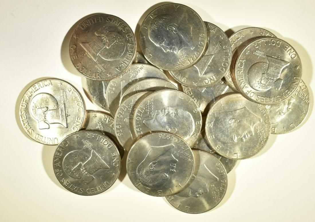 (19) 1976 EISENHOWER DOLLARS (1 of 2)