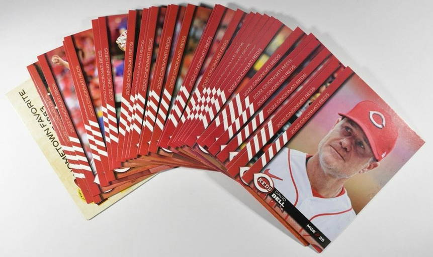 Cincinnati Reds Baseball Team Cards