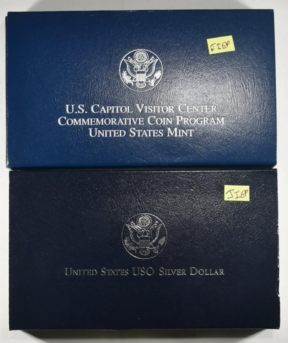 1991,2001 SILVER DOLLAR COMM SETS OGP (1 of 4)