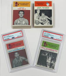 1961 Fleer Basketball High Grade Complete Set