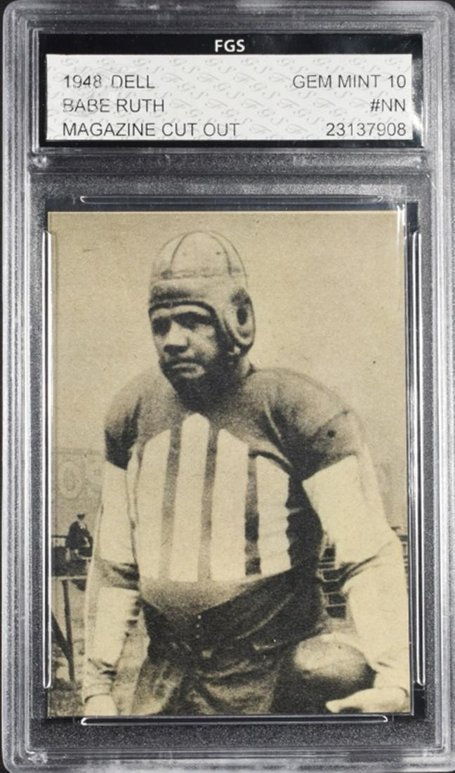 1948 DELL BABE RUTH #NN FGS GEM MT 10 (1 of 4)