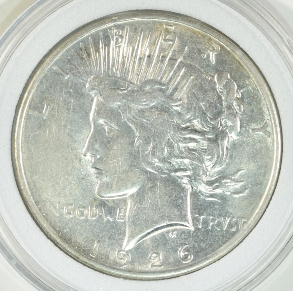 1926 D PEACE DOLLAR BU (1 of 2)