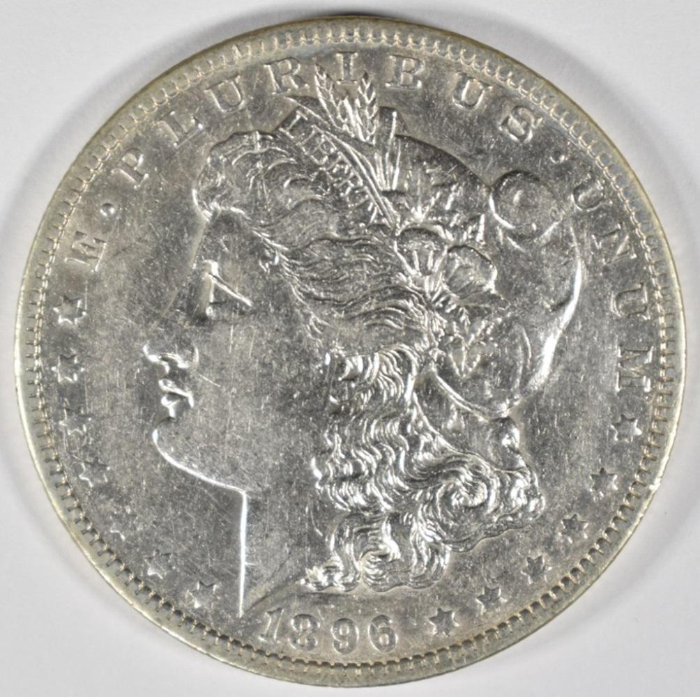 1896-O MORGAN DOLLAR AU (1 of 2)