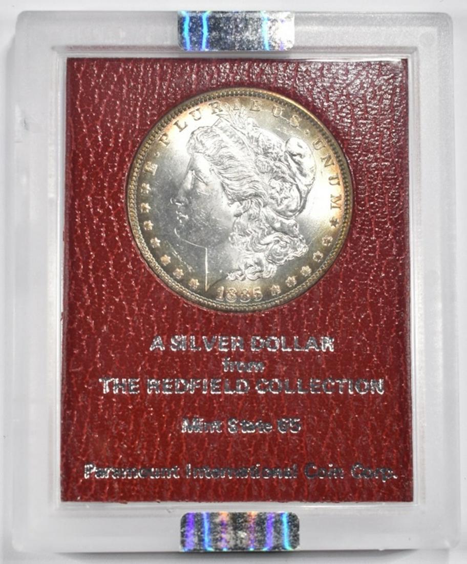 1885 MORGAN DOLLAR REDFIELD NGC MS63 (1 of 4)