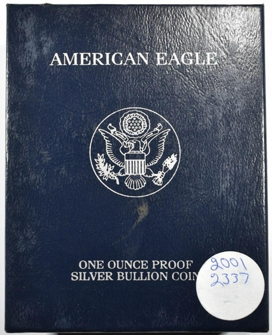 2001 AMERICAN SILVER EAGLE PROOF OGP (1 of 5)