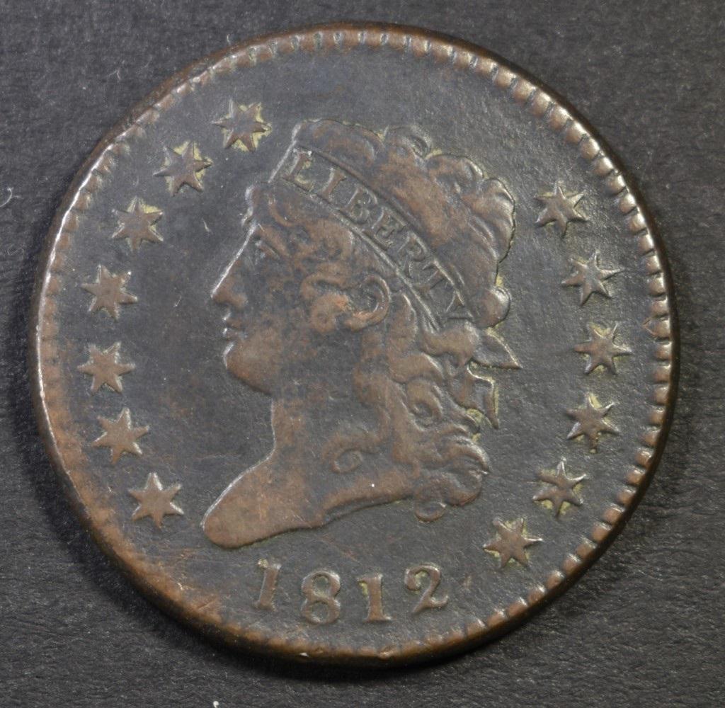 1812 LARGE CENT VF (1 of 2)